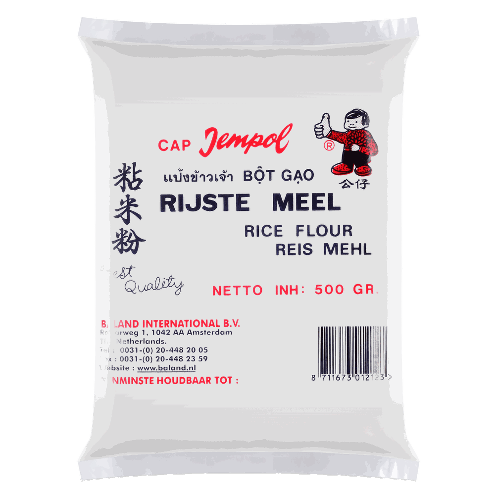 แป้งข้าวเจ้า (ส่งออก) — 500 g · Cap Jempol (Rijstemeel)